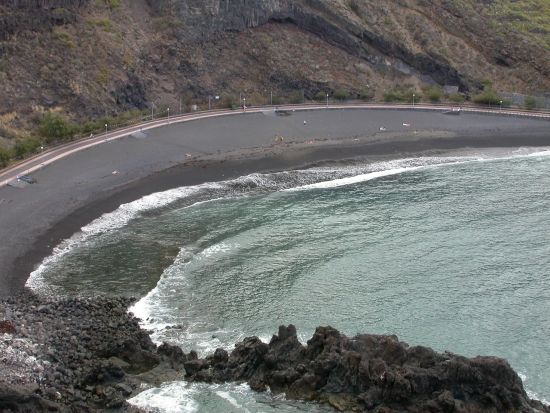 Foto aerea Playa de la Arena